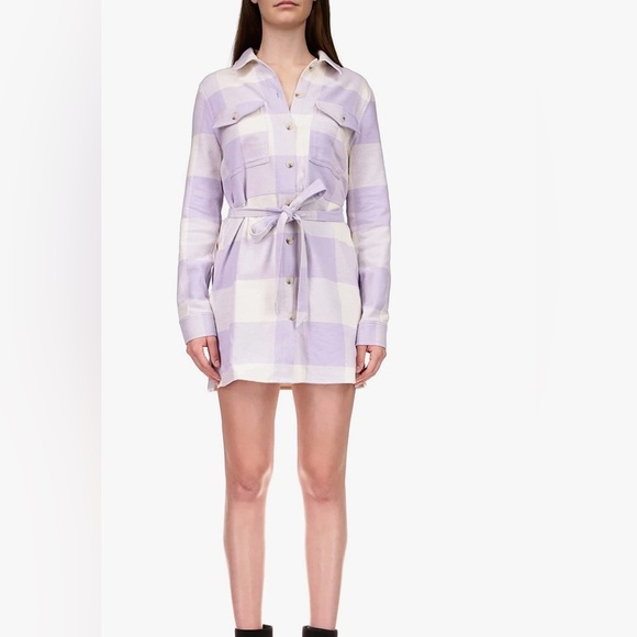 Sanctuary Dresses & Skirts - Sanctuary Brushed Plaid Shirt Dress